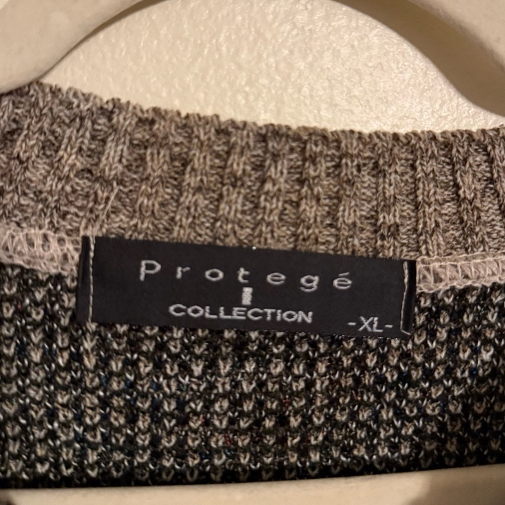 Protegé Collection Vintage 90s Textured Knit Sweater XL – Made in USA - Picture 4 of 6